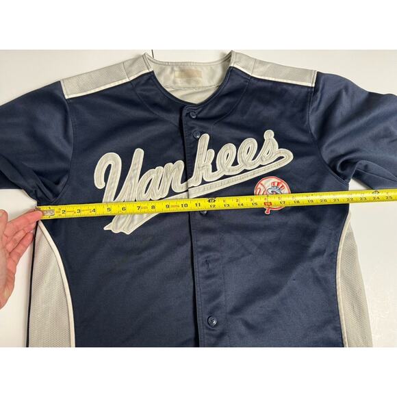 Vintage New York Yankees Jersey Adults Large True Fan Genuine Merchandise - Picture 3 of 8